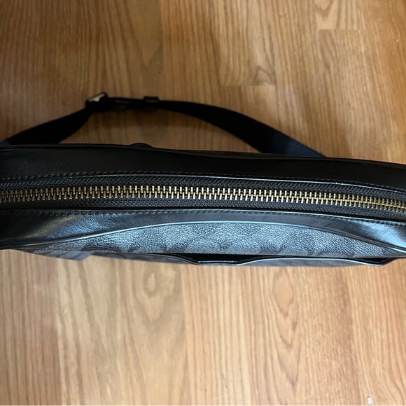 Coach Black and Grey Crossbody Bag - Picture 10 of 16